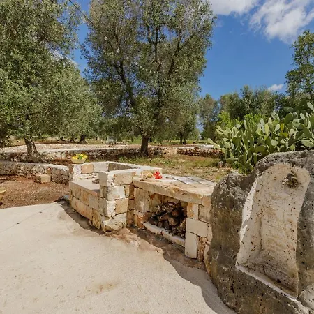 Nyaraló Trullo Quattro Carrini Con Piscina