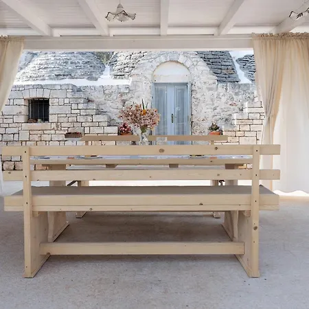 Trullo Quattro Carrini Con Piscina * Ceglie Messapica